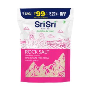 Srisri tattva rock salt 1 kg