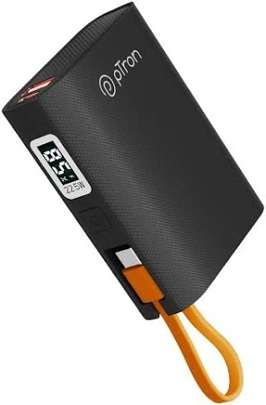pTron Dynamo Rush 10000mAh 22 5W Nano Power Bank black