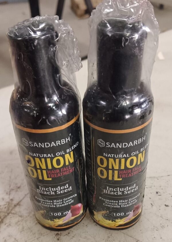 Sandarbh onion oil 100ml pack of 2