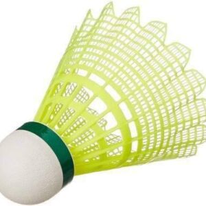 Private Lable Aerolooks Vixen Shuttlecock Nylon Shuttle Green Pack Of 3