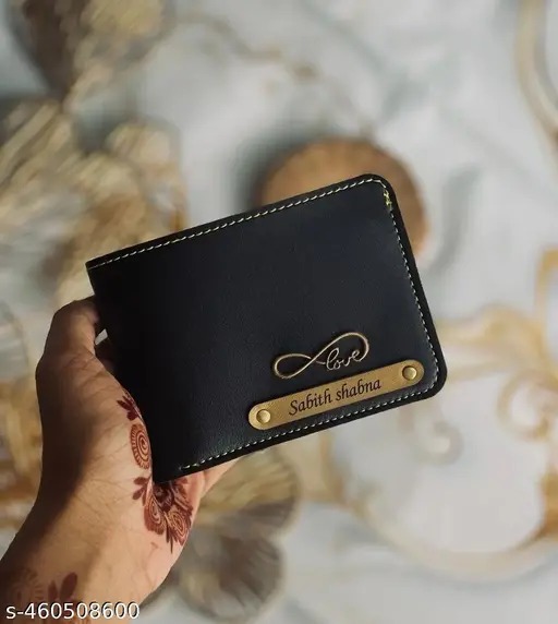 Private Lable wallet for men black colour
