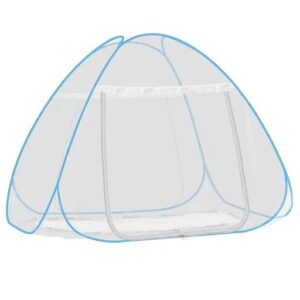 Story Home Foldable Tent Mosquito Net Blue White