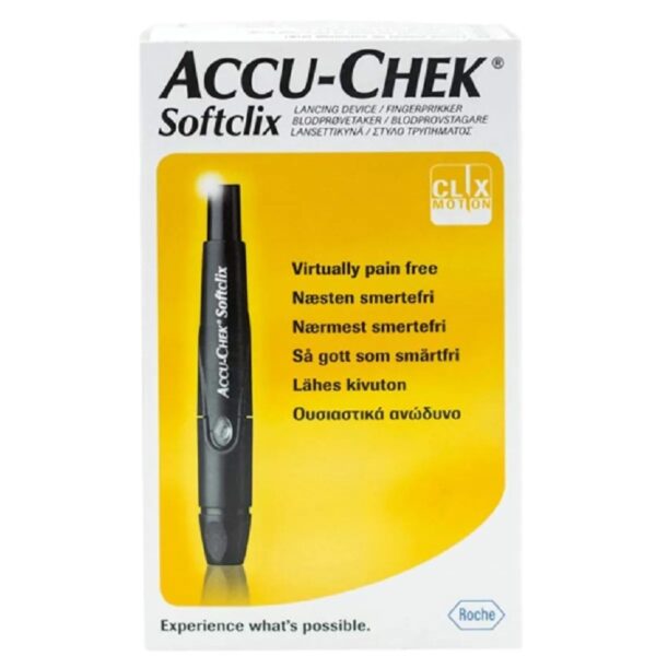 Accuchek Softclix Lancing Device 1 Count