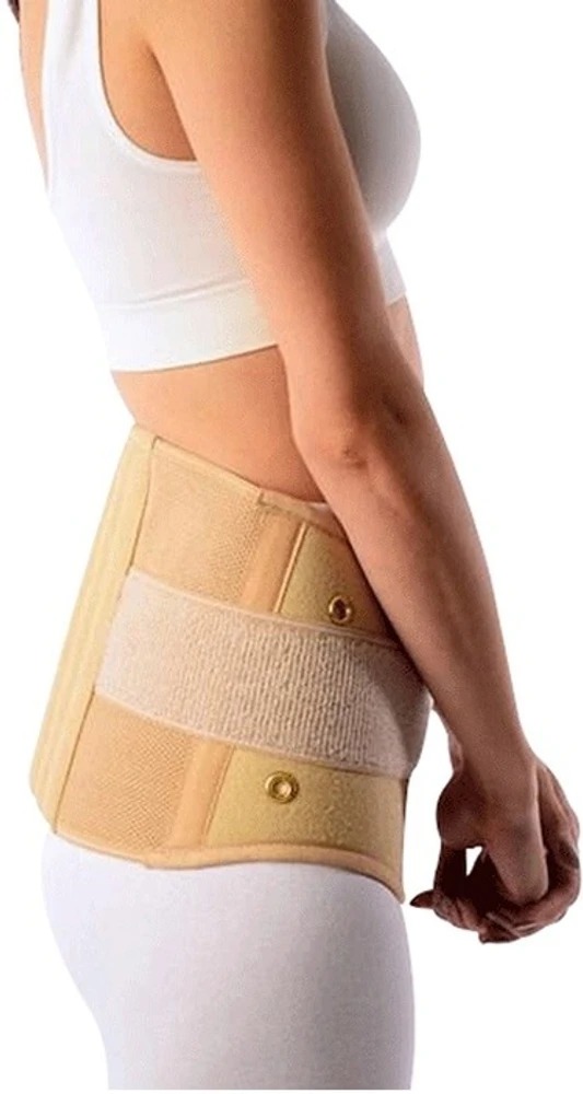 VISSCO Lumbo Sacral Belt Large Back Lumbar Support beige colour
