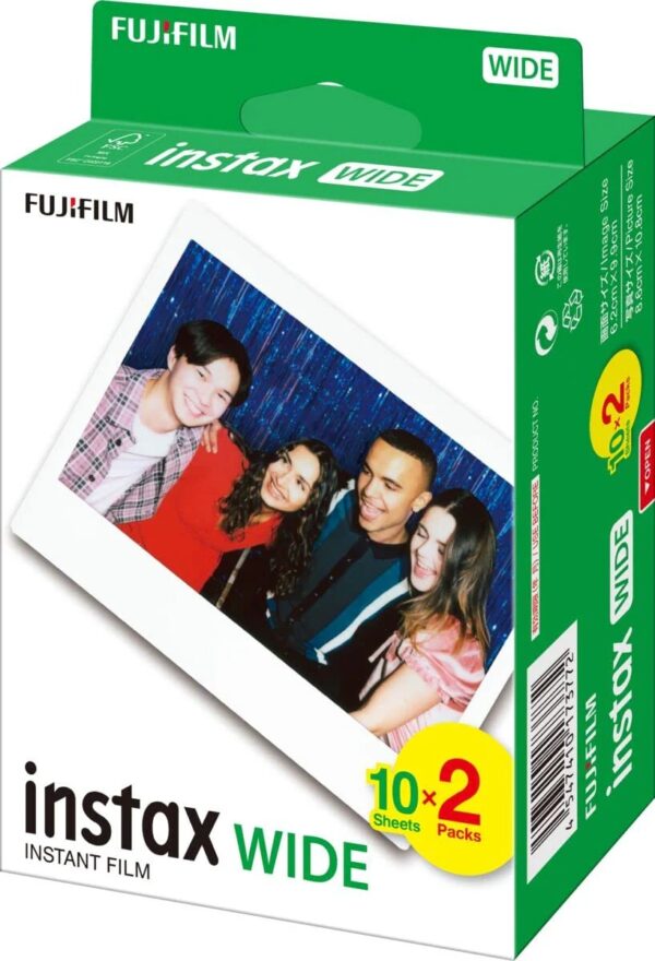 Fujifilm Fuji Instax Wide Film 20 Sheets Per pack
