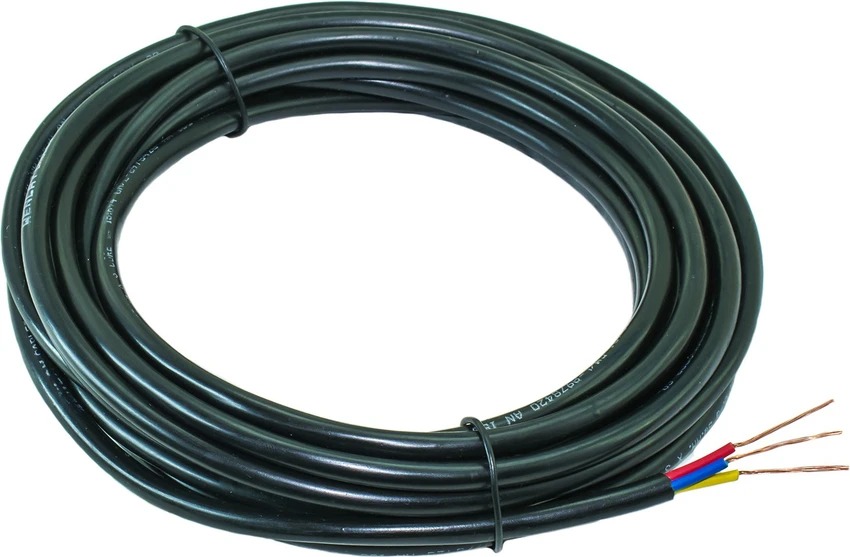 Private Lable Ovicart PVC 5 sq mm White Wire black