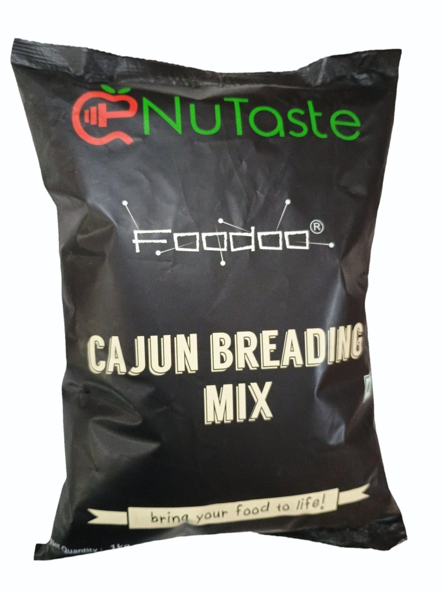Nutaste Improver Cajun Breading Mix Powder Packaging Size 1 Kg