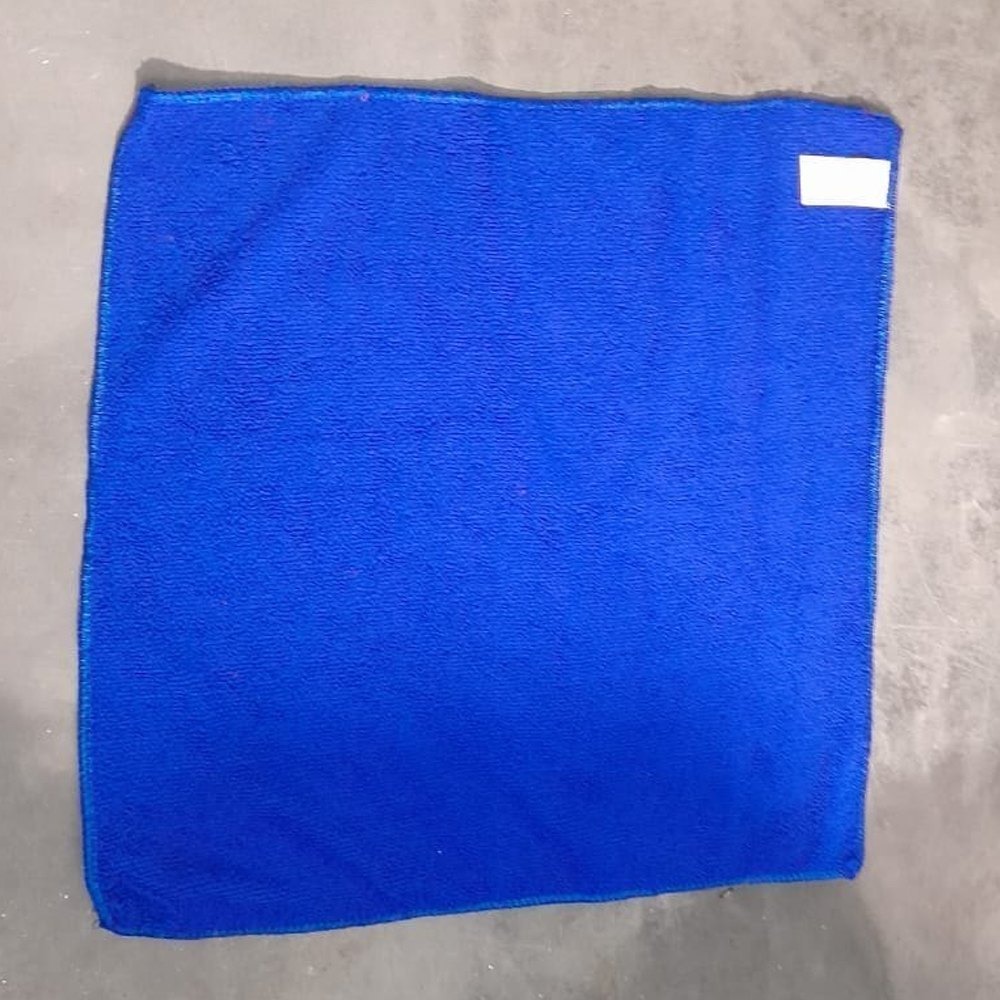 Private Lable Blue Microfiber Dusting Cloth