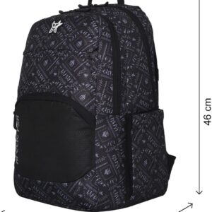 Arctic Fox Large 31 L Laptop Backpack Warli Black Black