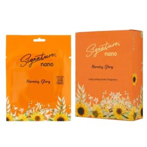 Signature Morning Glory Nano Air Freshner Pack of 6 Sachet 6NX10g 60g