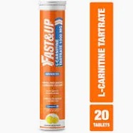 Fast Up Lean Body L Carnitine Tartrate 2000mg Orange 20 Tablets