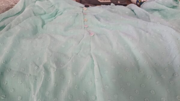 Zink women top blue colour size L