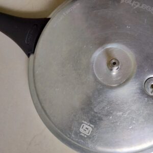 LEO Silver Stainless Steel Pressure Cooker Cover Lid