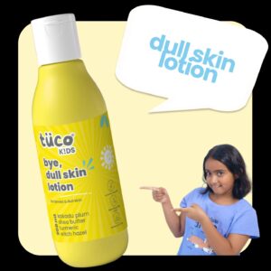 Tuco Kids Summer Dull Skin Lotion Turmeric Kakadu Plum Rosehip SLS Paraben Free 100 ml