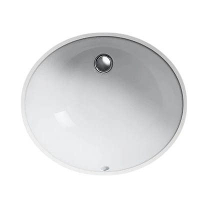 Kohler Under Counter Oval Shaped White Wash Basin Caxton White Colour