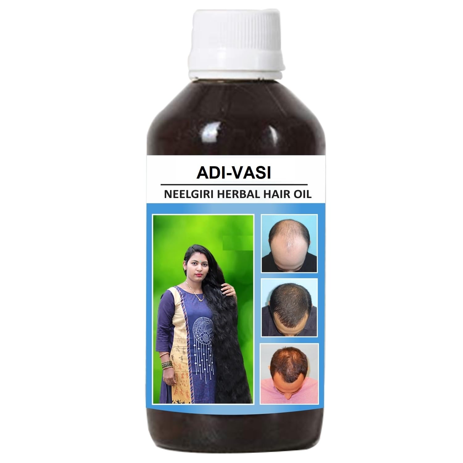 ADIVASI NEELGIRI HERBAL HAIR OIL 250ML