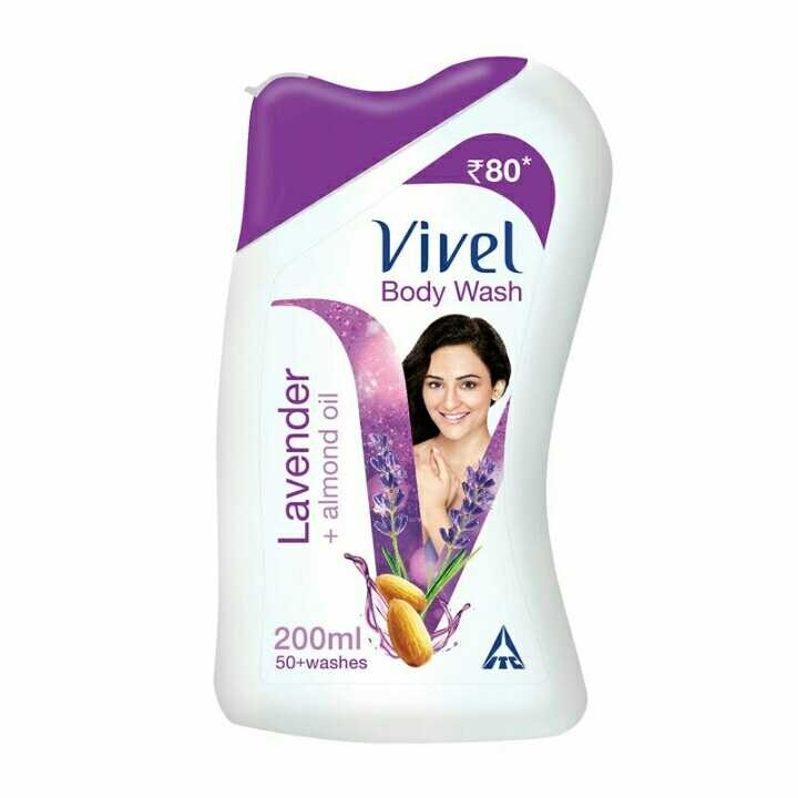 Vivel Lavender Almond Oil Body Wash 200ml