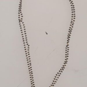 Private Lable TRENDY EVIL Moon MANGALSUTRA Black And Gold Colour
