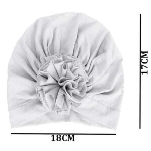 Private Lable Infants Turban Cap Grey Colour For Women