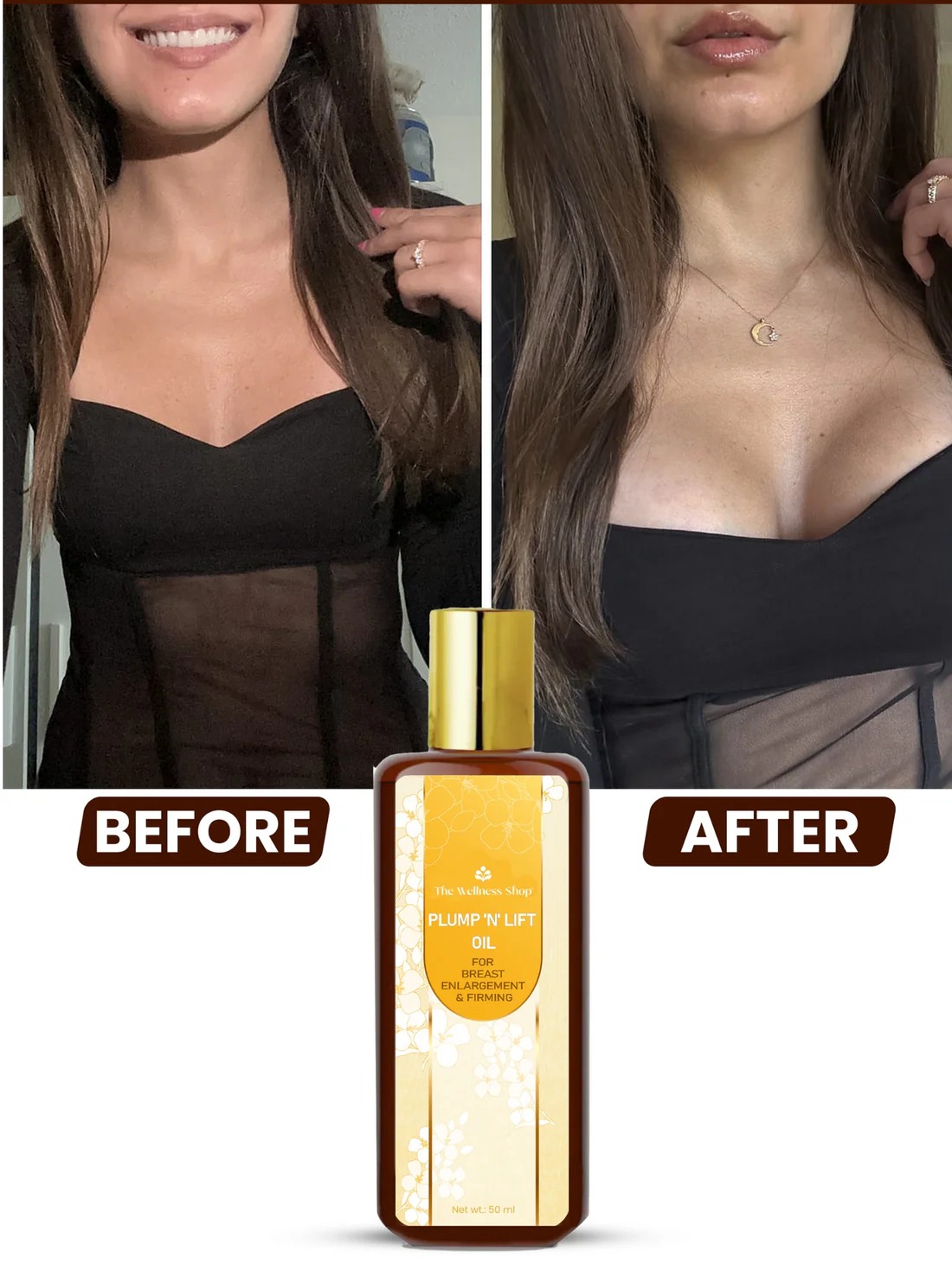 The Wellness Shop Plump n Lift Oil 50ml