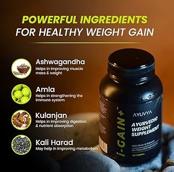 Ayuvya i Gain 90 Tablets New Improved Formula
