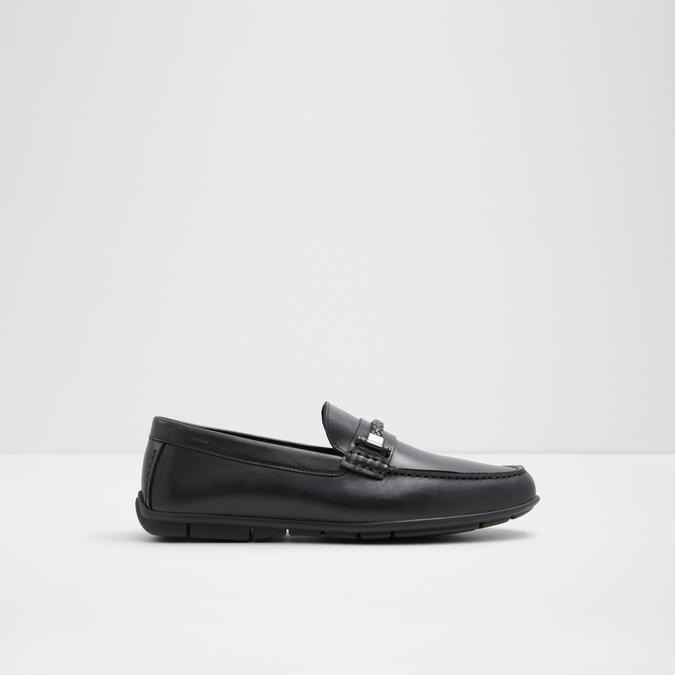 Aldo Mens Black Moccasins loafers size 8