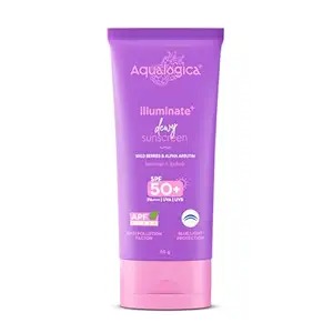 Aqualogica Illuminate Dewy Sunscreen Gel SPF 50 80g