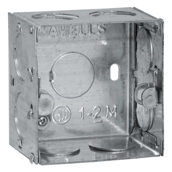 Havells Flush Metal GI 1 2M Box