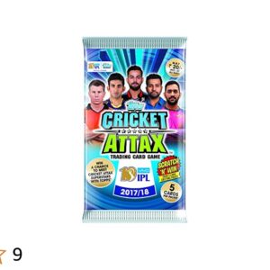 Topps Cricket Attax IPL CA 2017 5S Flow Pack Multi Color