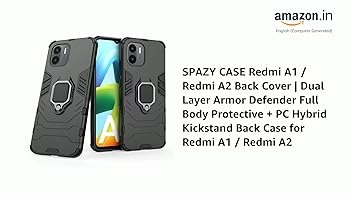 SPAZY CASE Redmi A1 Redmi A2 Back Cover