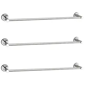 Plantex stainless steel heavy towel rod pack of 3 model 478 cp 24