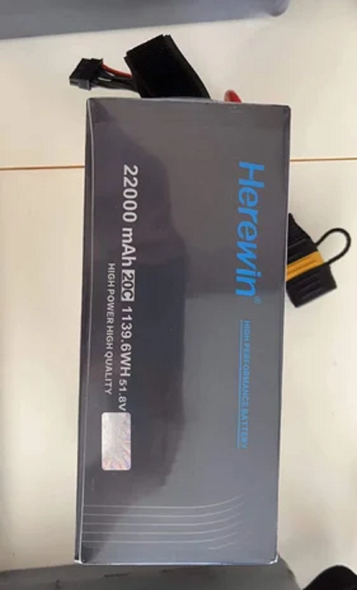 HEREWIN 22000mAH 6S 25C 488WH BATTERY