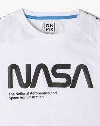 DNMX White Tshirts for Boys Size 9 To 10 Years