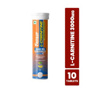 Fast Up L Carnitine 3000mg Lemon 10 Tabs