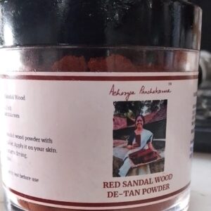 Acharya Panchakarma RED SANDAL WOOD DE TAN POWDER 40g