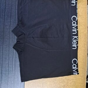 Calvin Klein Plain Men Cotton Briefs black colour m size