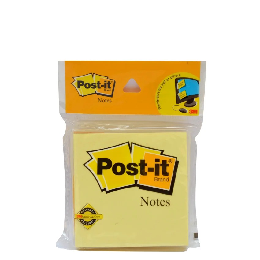 3M Post it 3 x3 Yellow Notes 100 Sheets 8901361301749