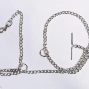 Private Label Heavy duty Dog Chain 10 for medium size dogs strongest trustworthy silver chrome plated chain