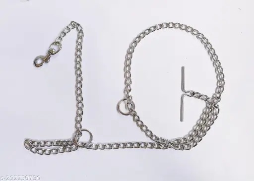 Private Label Heavy duty Dog Chain 10 for medium size dogs strongest trustworthy silver chrome plated chain