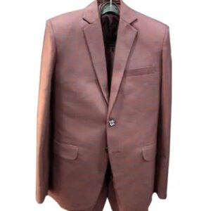Private Label Mens Full sleeves Wine Colour Blazer Size M