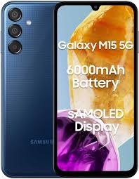 SAMSUNG Galaxy M15 5G Blue Topaz 128 GB 6 GB RAM Sealed IME No 350814493597579