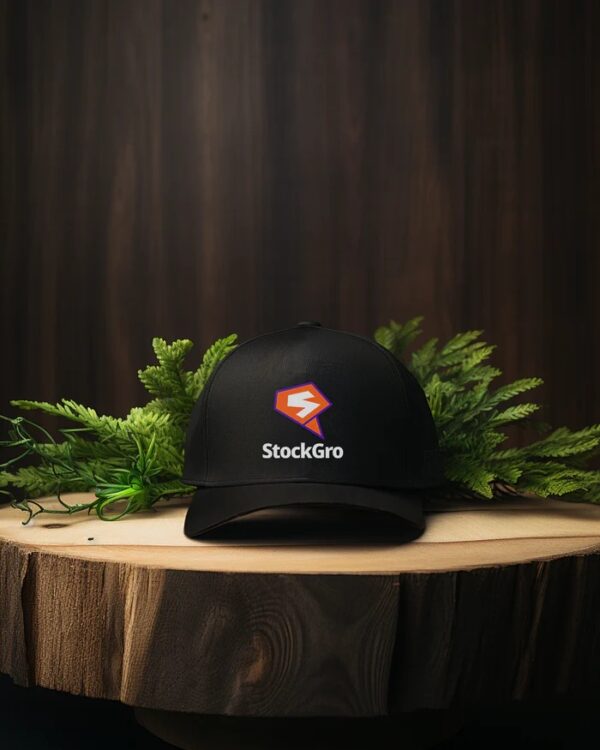 STOCKGRO Caps Black Colour