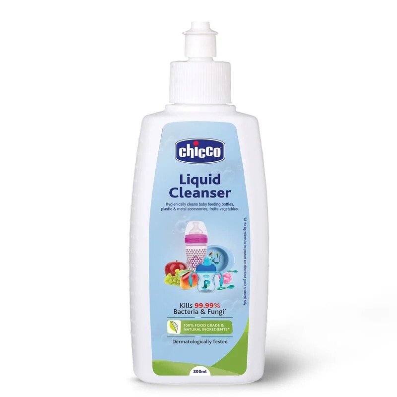 chicco Liquid Cleanser India 200ml Bottle