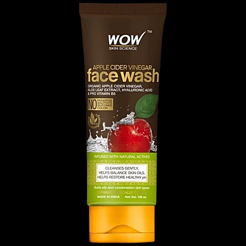 Wow Skin Science Apple Cider Vinegar Face Wash 100ml