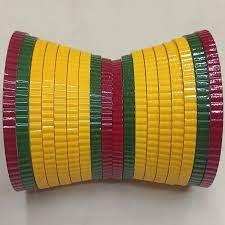 Private Lable New Trend Dhalu Chuda Set Rajasthani Chuda Multicolour