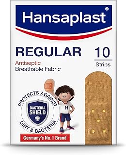 Hansaplast Regular 10 Strips Pack of 12