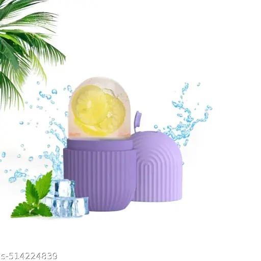 Private Lable facial ice roller light purple