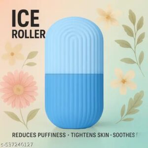 Private Lable facial ice roller teal blue colour