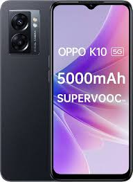 Oppo K10 5G 8GB RAM 128GB storage midnight black refurbished mobile