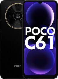 POCO C61 Diamond Dust Black 4GB RAM 64GB ROM sealed box IMEI 1 864073074924244